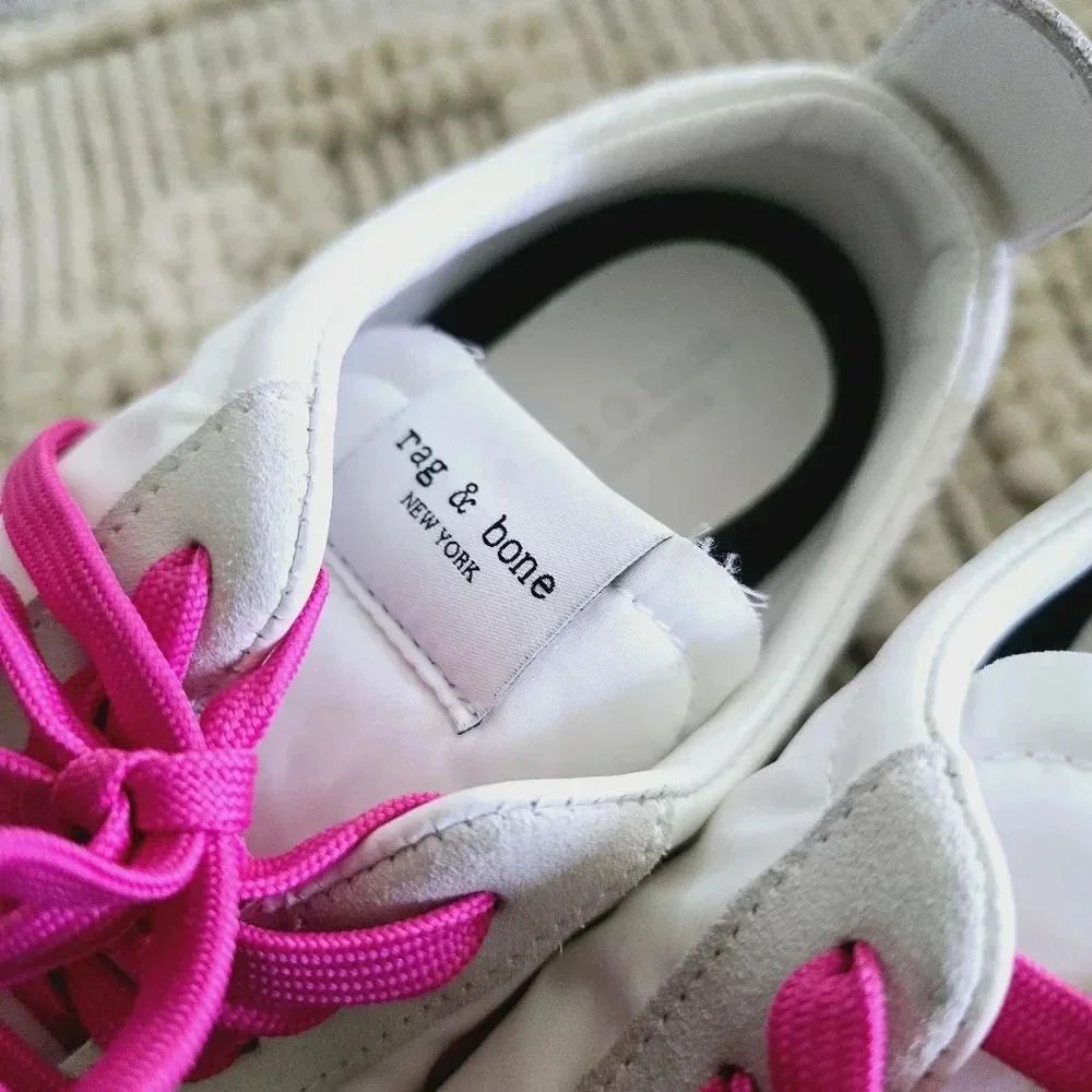 Rag & Bone Retro Runner With Fuchsia Detail And S… - image 8